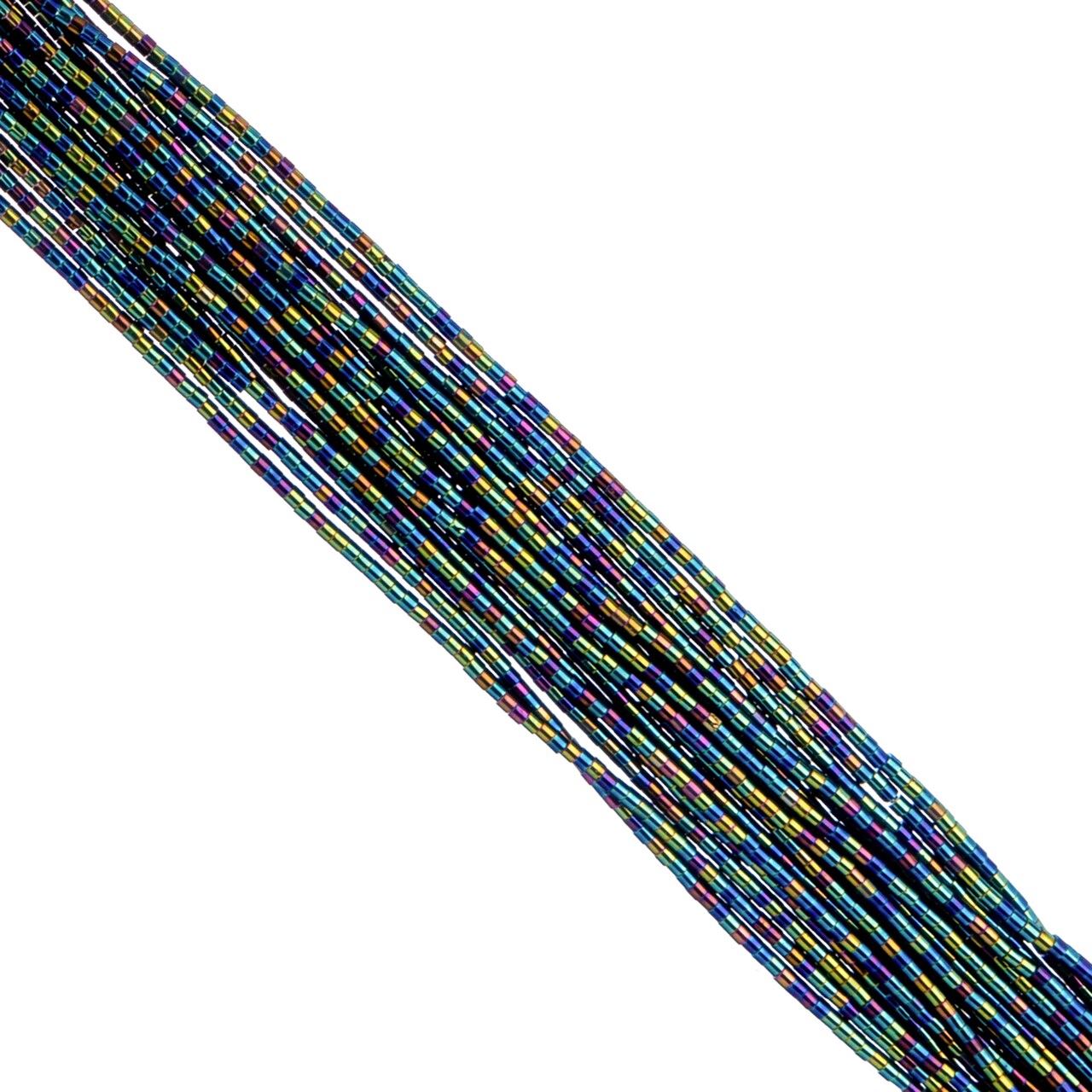 John Bead Opaque Finish Cylin Beads 11/0 Glass Cylindrical Seed Beads, 23g